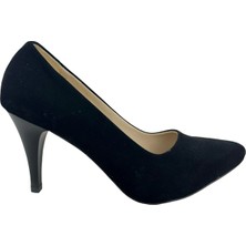 Matzeliger MZG1178 Siyah Kadın Ince Topuklu Stiletto