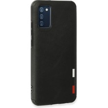 Eco Port Samsung Galaxy A02S Kılıf Loop Deri Silikon - Siyah