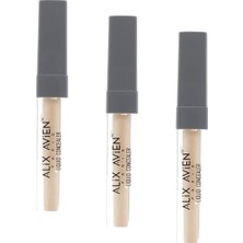 Aydınlık Görünüm Sağlayan Yoğun Likit Göz Altı Kapatıcısı - Concealer 104 Warm Bisque (3 Paketi)