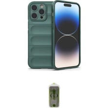 Marsilyan™- iPhone 16 Pro Max Kılıf Atlas Koleksiyonu - Siyah Joko Magic 5d Hayalet Cam