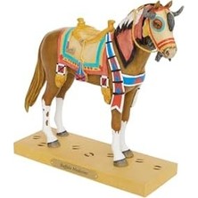 Trail Of Painted Ponies Buffalo Medicine Heykelcik, 18.3 Cm, Çok Renkli