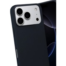 Eco Port Apple Iphone 17 Pro Max Nano Içi Kadife Silikon - Siyah