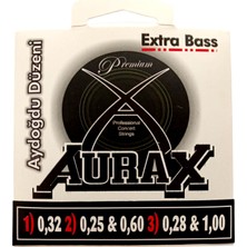 Aurax ARX18AU Saz Tel Seti Extra Bas Aydoğdu Düzeni 32X025X100