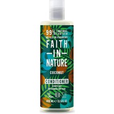 Faıth In Nature Coconut / %99 Doğal Içerikli Saç Bakım Kremi-Nemlendirici Hindistan Cevizi Normal&kuruya Dönük Saçlar Için