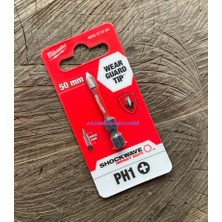 Milwaukee Ph1 Yıldız Bits Uç 50MM Cobalt Çelik Ince Vida Sıkma Ucu