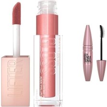 Lifter Gloss Nemlendirici Dudak Parlatıcısı - 003 + New York Lash Sensational Yelpaze Etkili Intense Maskara - Ekstra Siyah 1 Paket (1 x 9.5 Ml)