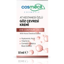 Cosmecit Cmc. Göz Çevresi Kremi ( At Kestanesi Özlü )15 ml