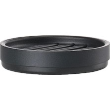 Zone Denmark Zone Denmark Rim Yuvarlak Katı Sabunluk Siyah Çap 10,8 cm