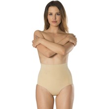 Formactive Kadın Lazer Kesim Dikişsiz Korse Slip Bej 3030 - Esnek & Toparlayıcı İç Giyim