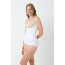 Formactive Göğüs Altı Çıtçıtlı Body Dikişsiz Korse - Askılı § Bel Toparlayıcı 1045