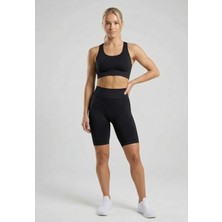 Formactive Kadın Seamless Dikişsiz Uzun Paçalı Boxer Siyah – Yüksek Bel ve İz Bırakmayan İç Giyim 1410