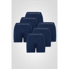 Formactive Microfiber Likralı Sentetik Yapılı Erkek Spor Dikişsiz Boxer 6lı Set