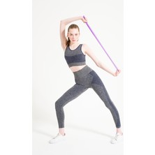 Formactive Kadın Askılı Dikişsiz Büstiyer ve Yüksek Bel Toparlayıcı Tayt Takım – Spor Yoga Pilates Kıyafeti
