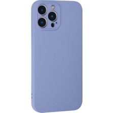 Eco Port Apple Iphone 13 Pro Max Kılıf Nano Içi Kadife Silikon - Lila