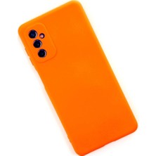 Eco Port Samsung Galaxy M52 5g Kılıf Nano Içi Kadife Silikon - Turuncu