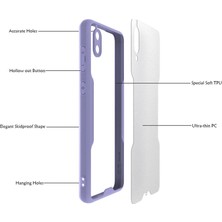 Eco Port Samsung Galaxy A02 Kılıf Platin Silikon - Kırmızı