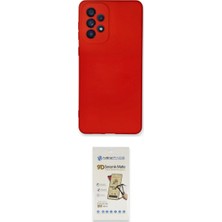 Marsilyan™- Galaxy A73 5g Kılıf Ahenk Serisi - Siyah Mat Seramik Nano Ekran Koruyucu