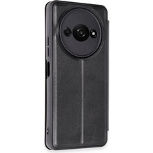 Eco Port Xiaomi Redmi A3 4g Kılıf Flip Cover - Siyah