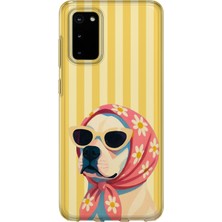 Lelia Samsung Galaxy S20 Uyumlu Baskılı Şeffaf Telefon Kılıfı | Koleksiyon: Dog Lover