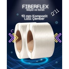 Dalpak Ambalaj 13 mm 2'li Kompozit Lifli Çember 1100 Metre