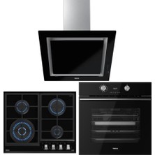Teka Siyah Ankastre Set  ( Hlb 8550 Bk - Gzc 64320 Bk- Dlv 68660 Bk)