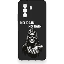 Vip Case Huawei Nova Y70 Uyumlu No Pain No Gain Desenli Silikon Kılıf