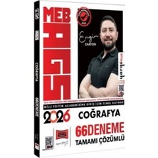 Yargı Yayınevi Yargı Yayınları 2026 Meb Ags Coğrafya Tamamı Çözümlü 66 Deneme ve 77 Deneme Kitabı + Kalem Ucu Hediyeli