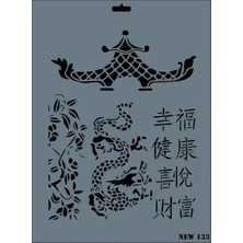 Vavis Rich New Seri N-133 Stencil 35X25 cm