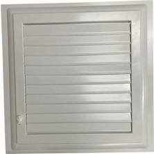 Vavis Plastik Menfez 30X30 Beyaz Banyo Wc Havalandırma