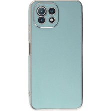 Eco Port Xiaomi Mi 11 Lite Kılıf Volet Silikon - Açık Yeşil