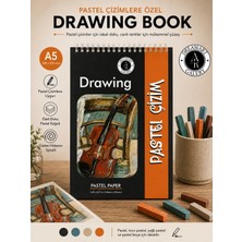 Dream Art Galery Çizim Defteri Sketchbook, Sketchpad, Eskiz Defteri, A/5 Boyutunda Pastel
