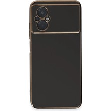Eco Port Xiaomi Poco M5 Kılıf Volet Silikon - Siyah