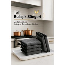 Visluna ( 2 Adet ) Sihirli Paslanmaz Telli Bulaşık Süngeri Lüks Kalite