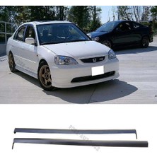 Honda Civic 2002-2003 Sedan Vtec 2 Plastik Boyasız Yan Marşpiyel