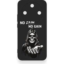 Vip Case Honor Magic 8 Lite Uyumlu No Pain No Gain Desenli Silikon Kılıf