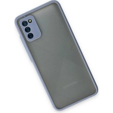 Eco Port Samsung Galaxy A02S Kılıf Montreal Silikon Kapak - Gri