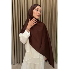 İmaj Butik Kahverengi Kristal Abiye Şal