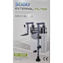 Sobo Yeni SF-350F Akvaryum Askı Dış Filtre 300 Lt/h 5 W