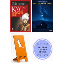 Timaş Yayınları Osmanlı Tarihi Kayı 1 - Ertuğrul'un Ocağı - Ahmet Şimşirgil + Kuzey Işıklarının Şarkısı + Telefon Tutucu