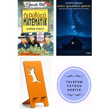 Timaş Yayınları Eğlenceli Bilgi (Matematik) - Öldürücü Matematik - Kjartan Poskitt + Kuzey Işıklarının Şarkısı + Telefon Tutucu