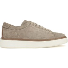 Ziya, Erkek Hakiki Deri Sneaker 1531026ZH182 Kum