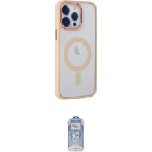Marsilyan™- iPhone 14 Pro Kılıf Yankı Işık Özel Seri - Siyah Joko Magic 5d Cam