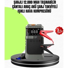 Armüz 4’ü 1 Arada Powerbank Özellikli Araç Akü Şarj Takviye Cihazı