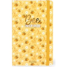 Legami Bee Buzz Sert Kapak Çizgili A5 Defter