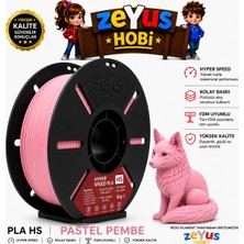 Zeyus Hobi Generic Pla Hs Hyper Speed Filament – Pastel Pembe | 1.75 mm | 1000 gr