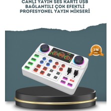 Armüz Gürültü Engelleme Özellikli Canlı Yayın Ses Kartı