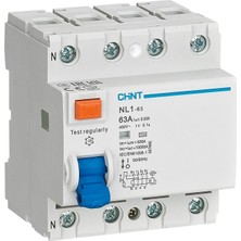 Chint 397616 4X80A 30MA Ac 6ka Kaçak Akım Koruma