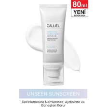 Calliel 50 SPF Görünmeyen Nemlendirici Makyaj Bazı Tüm Cilt Tipleri İçin Şeffaf 80 ml