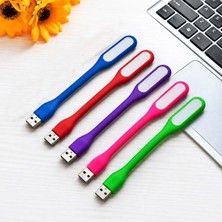 Gaman 5li Çok Renkli Esnek Taşınabilir USB Kitap Okuma Aydınlatma Ledi Gece Lambası Leptop-Notebook Uyumlu