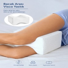 Bacak Arası Yastık Hafızalı Visco Ortopedik Diz Arası Yastığı Bacak Destek Minderi Hamileler Için Kırmed